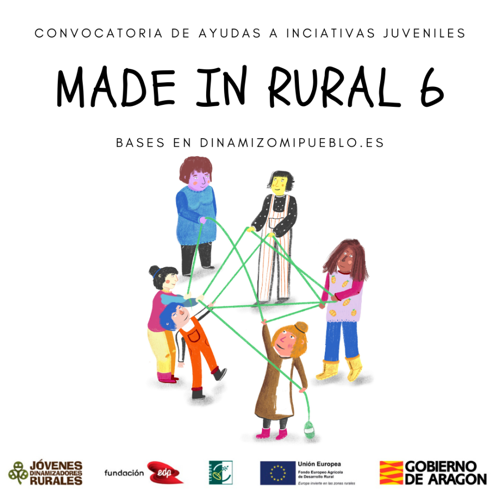 Imagen El proyecto de cooperación Jóvenes Dinamizadores Rurales abre una nueva convocatoria de su programa 'Made in Rural'